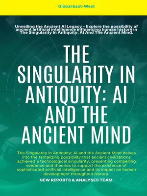 cover image of The Singularity In Antiquity
